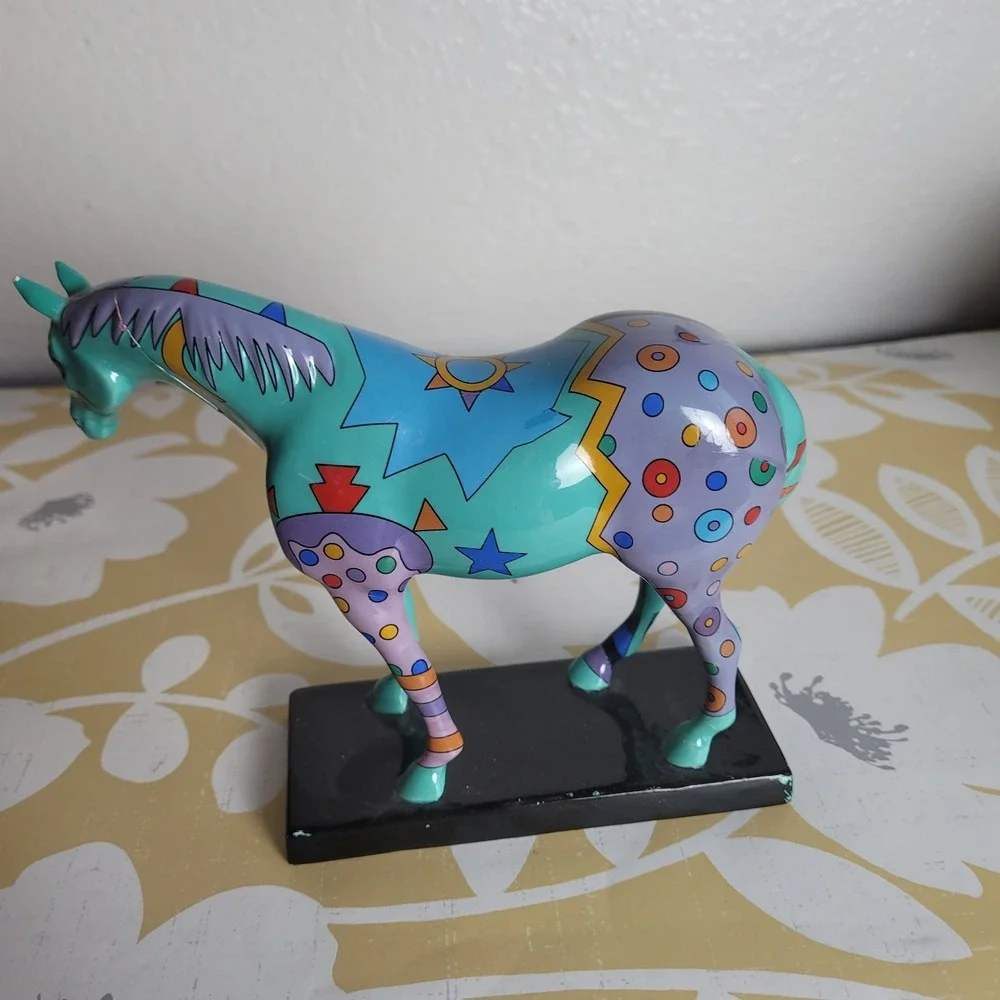 The Trail Of Painted Ponies note there